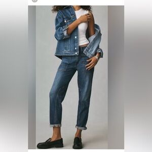 Anthropologie Pilcro Wanderer jeans. Size27 medium washed denim